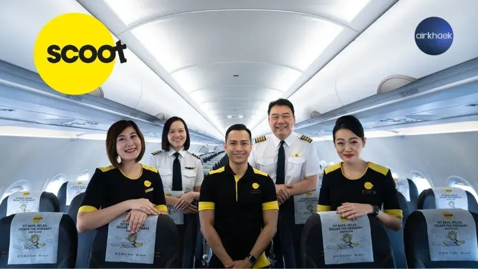 สายการบิน Scoot เปิดรับ สมัครลูกเรือ แอร์ สจ๊วต ล่าสุด คุณสมบัติ