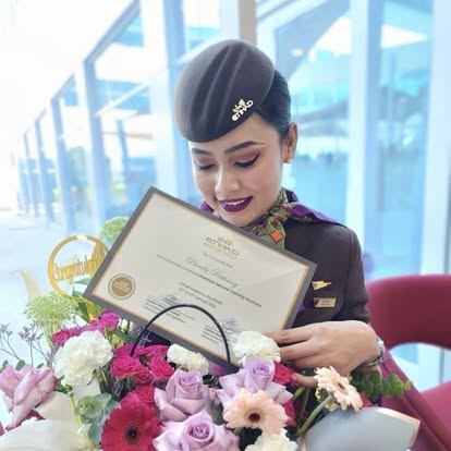 น้อง ปรีดา แอร์ Etihad